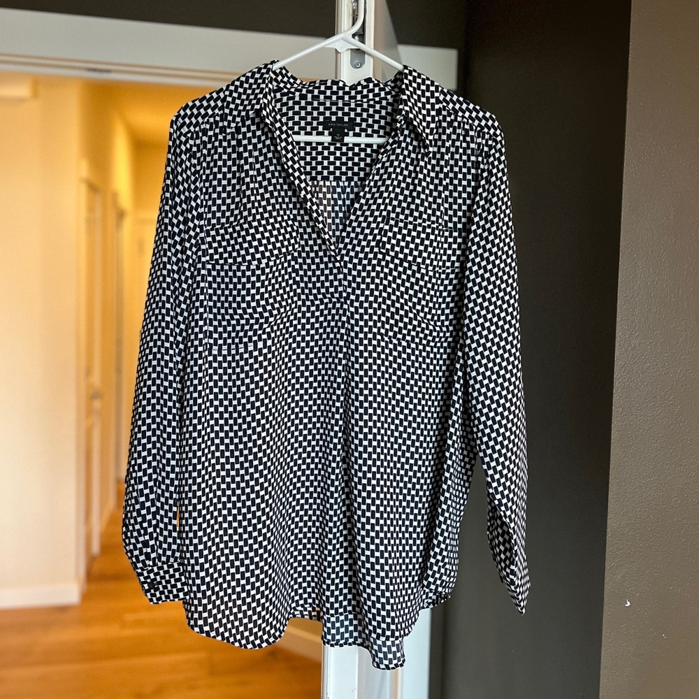 Ann Taylor camp shirt